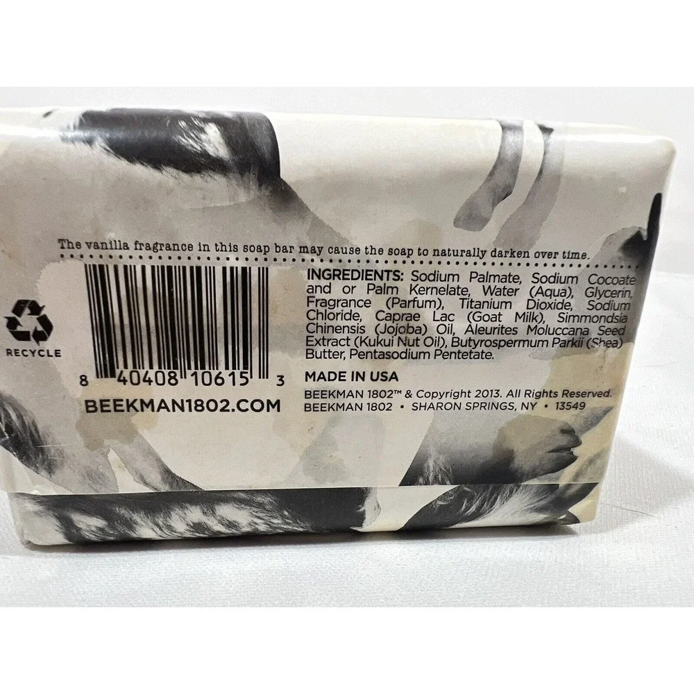 Beekman 1802 Goat Milk Soap Heirloom Apple Natural Skincare Clean Beauty